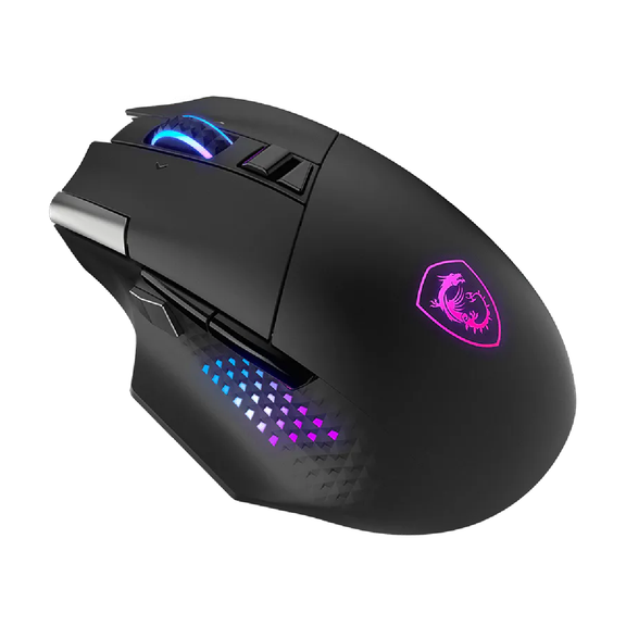 MSI Versa Pro RGB Wireless Gaming Mouse - Black – Vontx - فونتكس